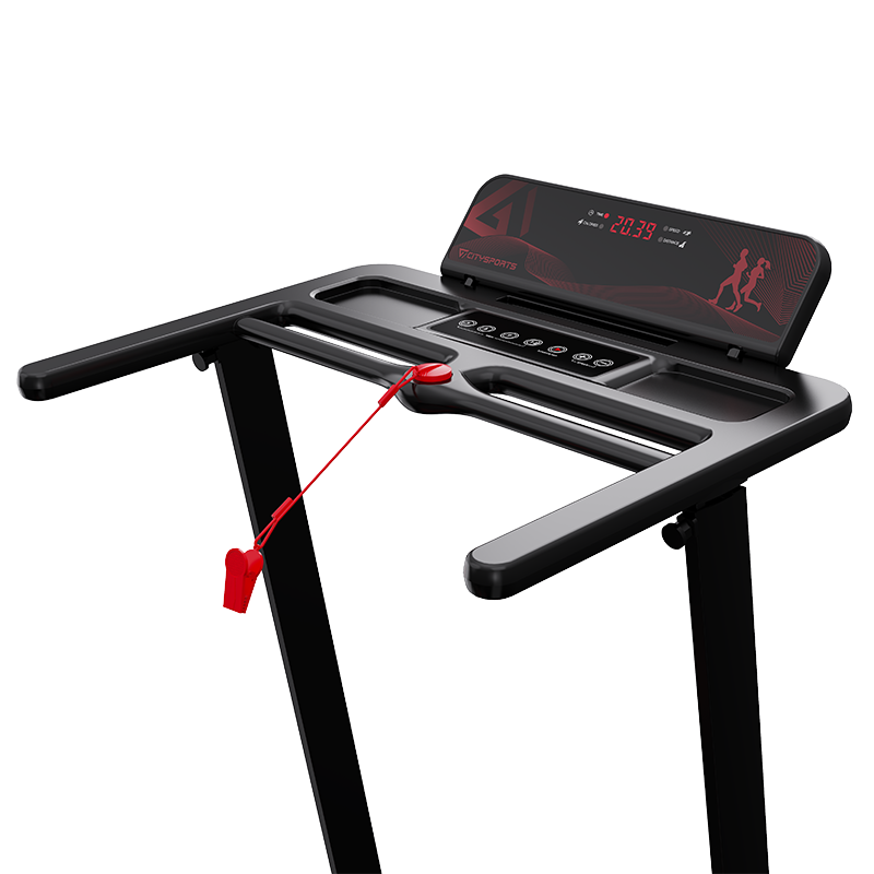 CITYSPORTS WP9 Folding Treadmill – 1400W Motor, 12 km/h, Incline up to 7.7% — Compact Home & Office Treadmill