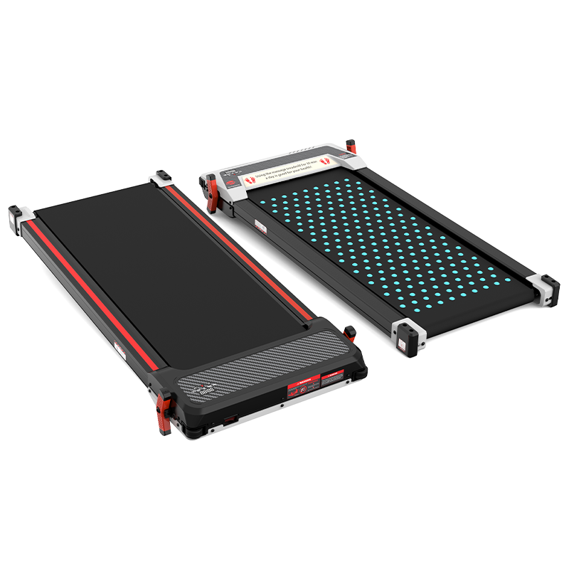 CITYSPORTS 2-in-1 Walking Pad & Massage Incline – Foldable Home & Office Treadmill